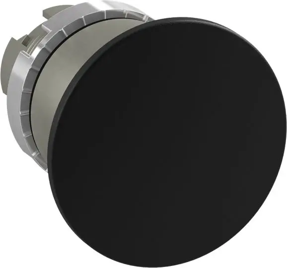 Produktfoto 1 von ABB 1SFA1 Druckschalter, Schwarz Tastend Pilzkopf, IP66