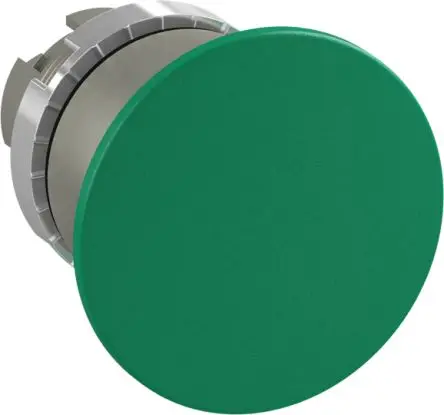 Produktfoto 1 von ABB 1SFA1 Druckschalter Ø 40 mm, Grün Tastend Pilzkopf, IP66