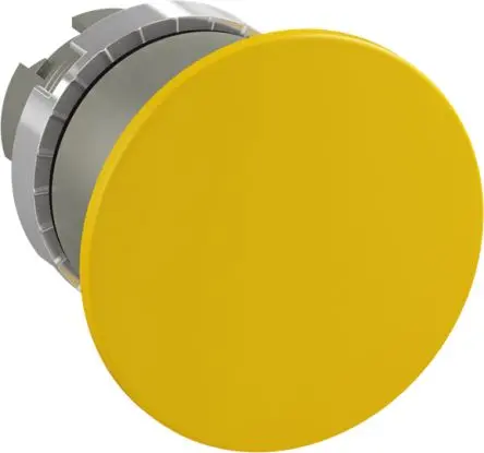 Produktfoto 1 von ABB 1SFA1 Druckschalter Ø 40 mm, Gelb Tastend Pilzkopf, IP66