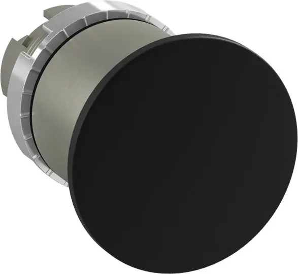 Produktfoto 1 von ABB 1SFA1 Druckschalter Ø 40 mm, Schwarz Zugentriegelung Pilzkopf, IP66