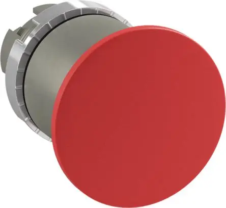 Produktfoto 1 von ABB 1SFA1 Druckschalter Ø 40 mm, Rot Zugentriegelung Pilzkopf, IP66