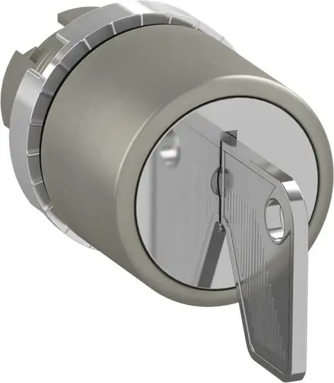 Produktfoto 1 von ABB 1SFA1 Druckschalter, Schwarz Rund mit Schlüssel, IP66