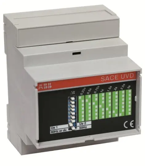 Produktfoto 1 von ABB UVD Elektronische Zeitverzögerung für T1, T2, T3, T4, T5, T6, XT1, XT2, XT3, XT4