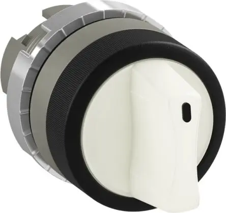Produktfoto 1 von ABB 1SFA1 Druckschalter, Weiß Rund mit Knopf, IP66