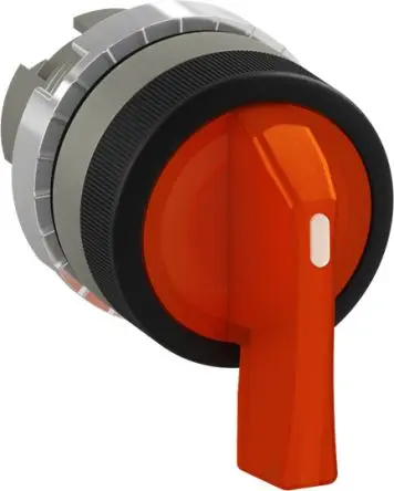 Produktfoto 1 von ABB 1SFA1 Druckschalter, Orange Tastend Rund mit Knopf, IP66