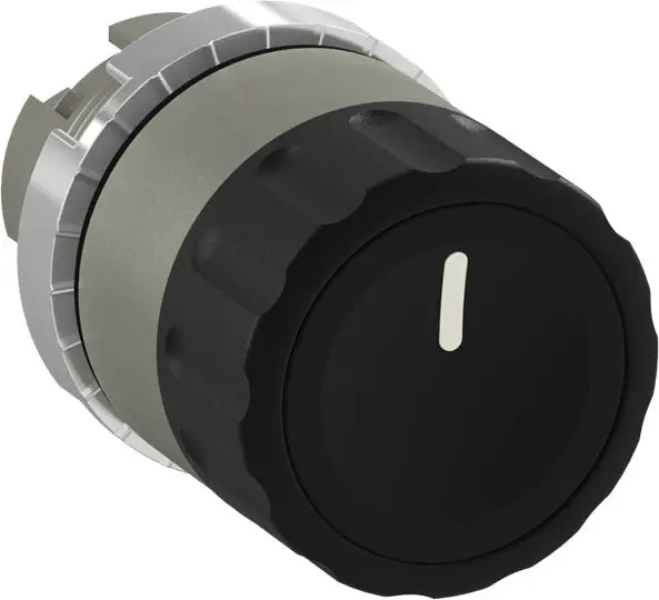 Produktfoto 1 von ABB 1SFA1 Druckschalter, Schwarz wartungsfrei Rund, IP66