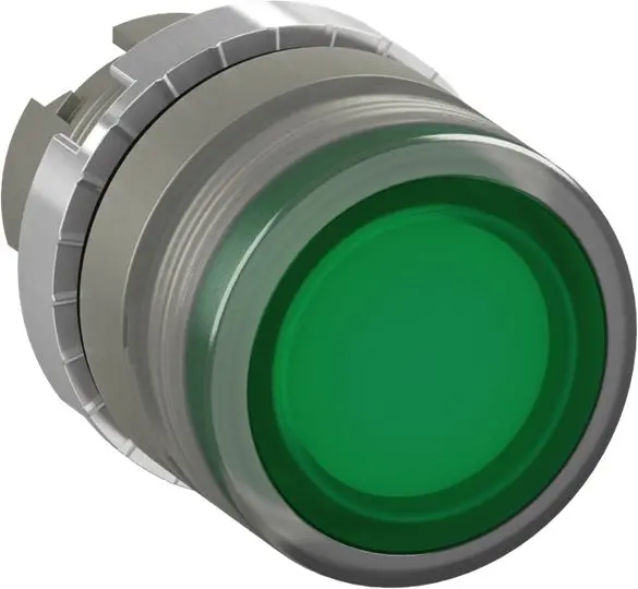 Produktfoto 1 von ABB 1SFA1 Druckschalter, Grün Tastend Rund, IP66