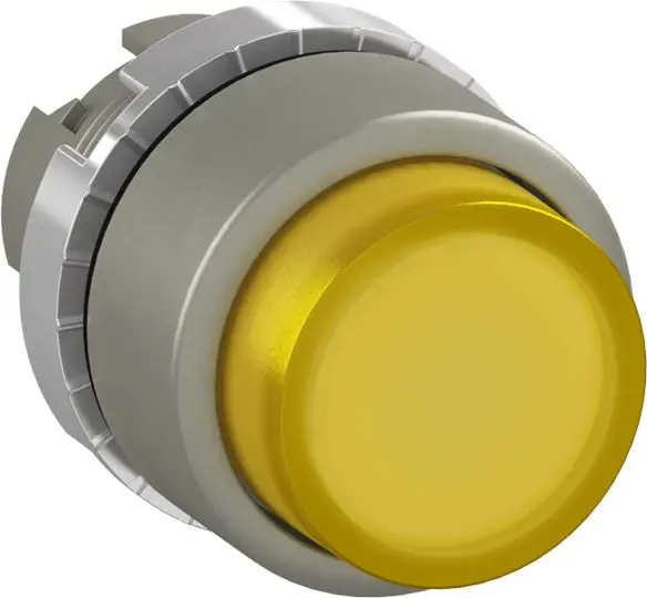 Produktfoto 1 von ABB 1SFA1 Druckschalter, Gelb Tastend Rund, IP66