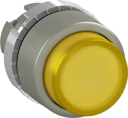 Produktfoto 1 von ABB 1SFA1 Druckschalter, Gelb Tastend Rund, IP66