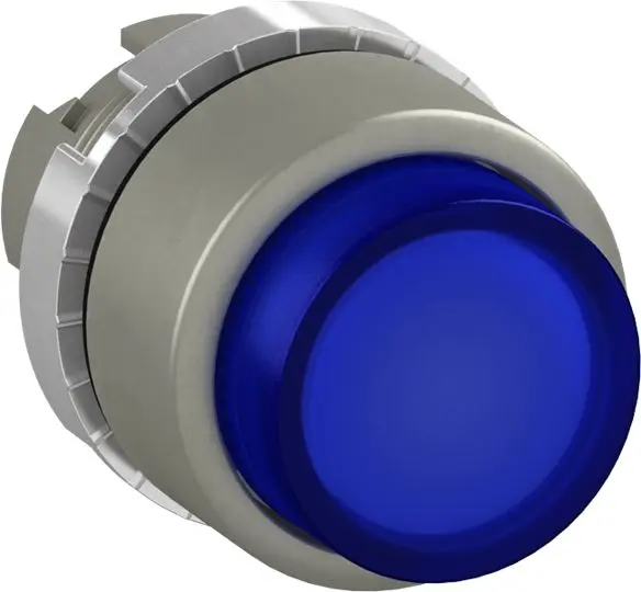 Produktfoto 1 von ABB 1SFA1 Druckschalter, Blau Tastend Rund, IP66
