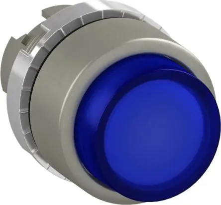 Produktfoto 1 von ABB 1SFA1 Druckschalter, Blau Tastend Rund, IP66