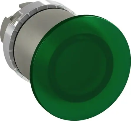 Produktfoto 1 von ABB 1SFA1 Druckschalter Ø 40 mm, Grün wartungsfrei Pilzkopf, IP66