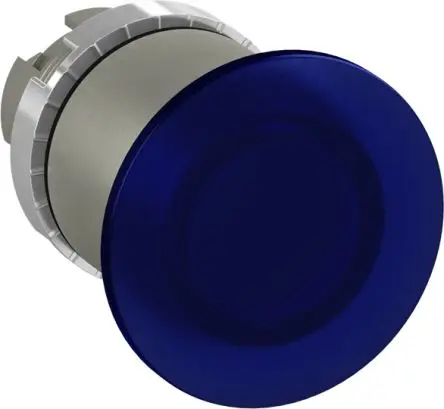 Produktfoto 1 von ABB 1SFA1 Druckschalter Ø 40 mm, Blau wartungsfrei Pilzkopf, IP66