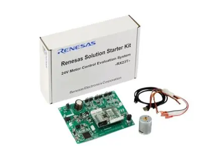 Produktfoto 1 von Renesas Electronics Evaluierungsplatine, 24-V-Motorsteuerungs-Evaluierungssystem für RX23T, für RX23T