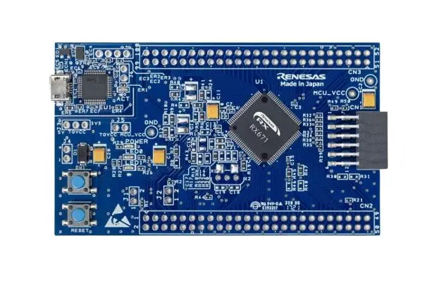 Produktfoto 1 von Renesas Electronics Zielplatine für RX140 32-Bit-MCU, Zielplatine Zielplatinen-Kit RX130