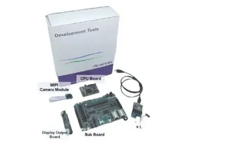 Produktfoto 1 von Renesas Electronics Evaluaierungsboard-Kit RZ/A2M, Evaluierungskit Evaluierungskit RZ/A2M