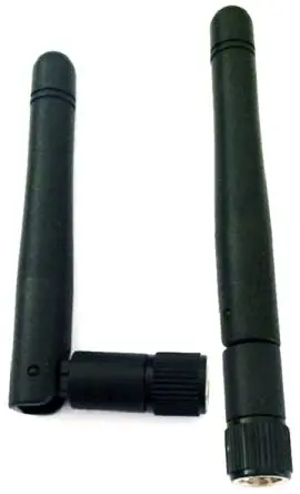 Produktfoto 1 von Abracon Bluetooth (BLE), WLAN Multiband-Antenne, Innen-, Rundstrahl, Peitschenantenne, SMA RP, 2.5 dBi