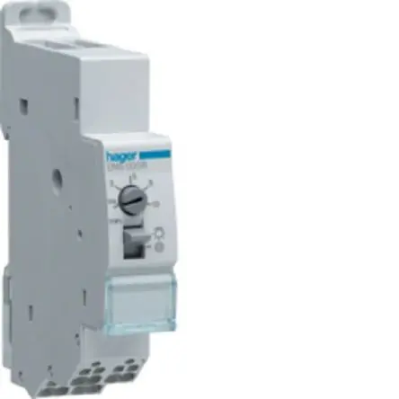 Produktfoto 1 von Hager Zeitrelais, DIN-Hutschiene 230V ac, 3 to 600 s, 1 Kont. Multifunktion, SPNO