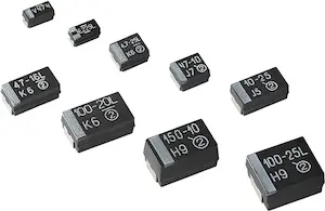 Produktfoto 1 von Vishay TR3 Tantal-Elektrolytkondensator, Tantal, 47 μF, 20 V dc, SMD, 10 %, Gehäuse 2917, 125 °C, AEC-Q200