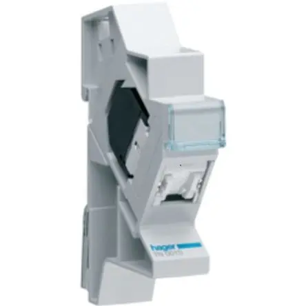 Produktfoto 1 von Hager RJ-Steckverbinder, Cat5e, RJ45 Typ Modularer Steckverbinder, Abschirm FTP