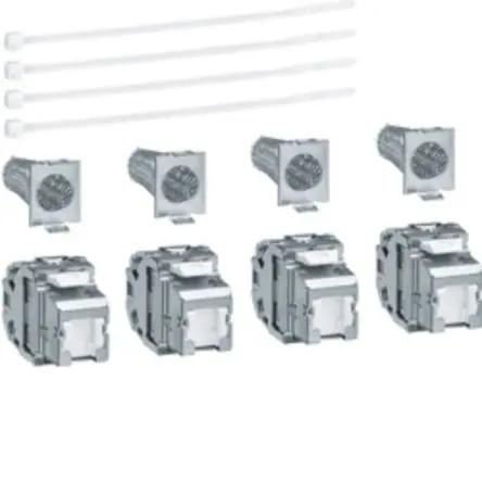Produktfoto 1 von Hager RJ-Steckverbinder, RJ45 Typ Modularer Steckverbinder, Abschirm STP