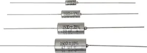 Produktfoto 1 von Vishay  Kondensator, Tantal, 10μF, 35V dc THT, Gehäuse Axial