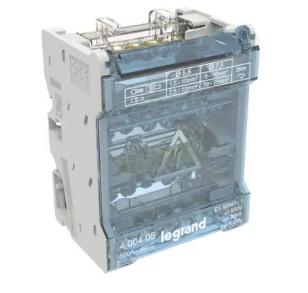 Produktfoto 1 von Legrand Schnittstellenmodul Schraubbefestigung, Buchse, 6-polig