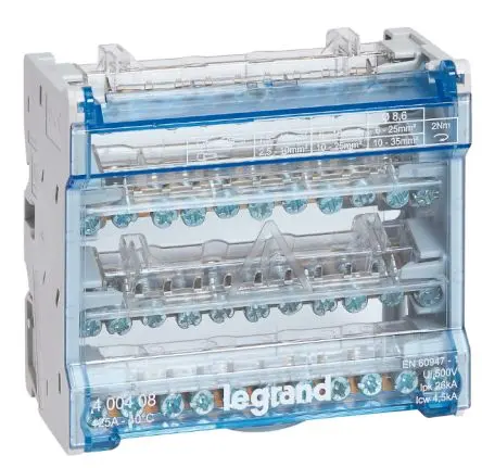 Produktfoto 1 von Legrand Schnittstellenmodul Schraubbefestigung, Buchse, 10-polig