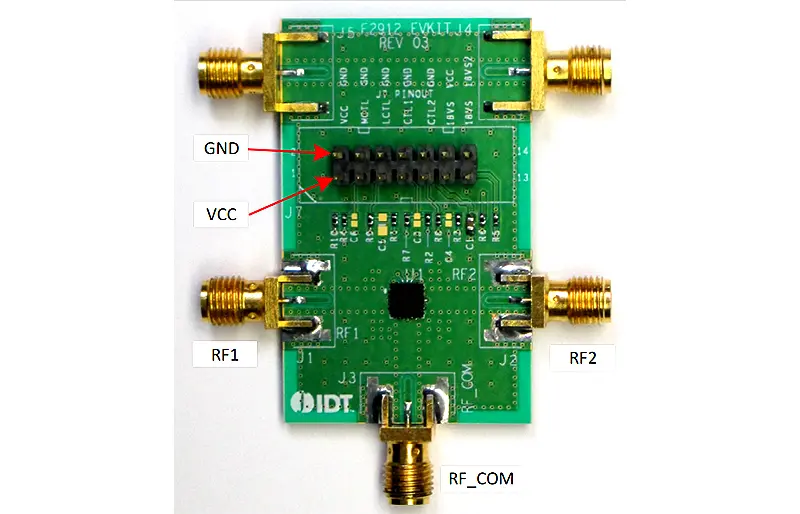 Renesas Evaluierungsplatine, 0.009 → 9000MHz Drahtloses Entwicklungstool für HF-Schalter SP2T F2912, Wireless