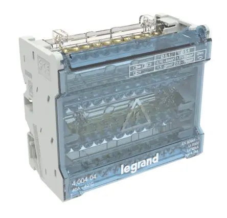 Produktfoto 1 von Legrand Schnittstellenmodul Schraubbefestigung, Buchse, 12-polig