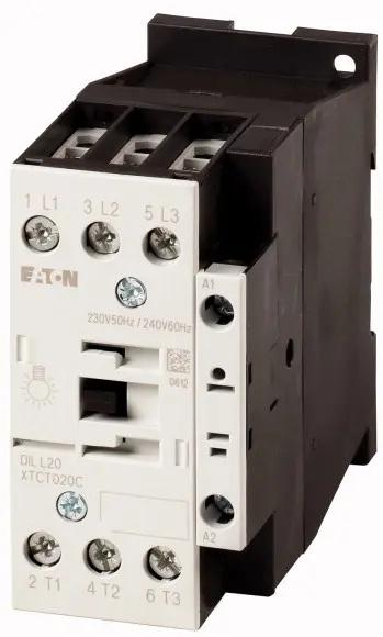 Produktfoto 1 von Eaton DILL Schütz 240 V ac-Spule, 3-polig, 230V ac Umkehrend