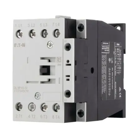 Produktfoto 1 von Eaton DILMP Schütz 230V-Spule, 4-polig, 230V ac / 45 A 14 kW 1 Schließer Umkehrend 1-Hilfskontakte