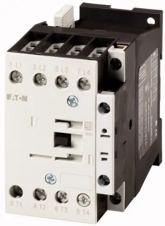Produktfoto 1 von Eaton DILL Schütz 220V ac/dc, 230 V ac/dc-Spule, 3-polig / 32 A Umkehrend 4-Hilfskontakte