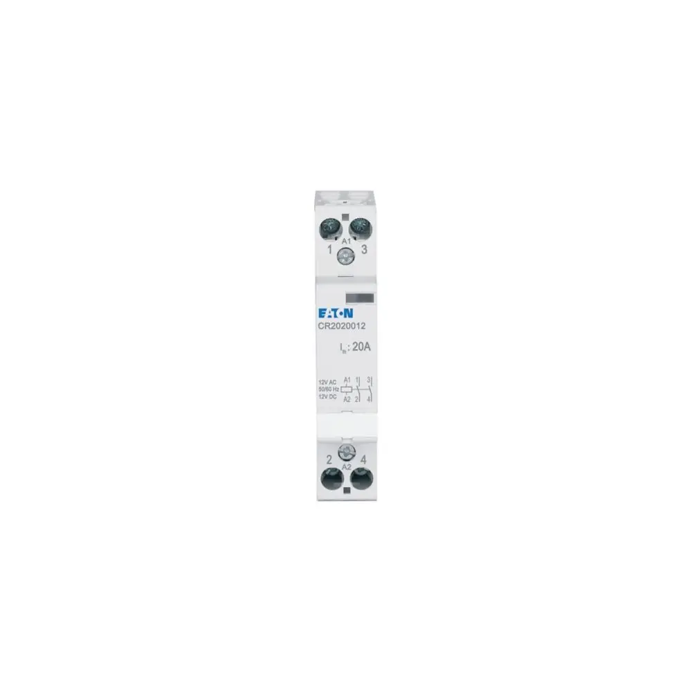 Produktfoto 1 von Eaton DILM Einbauschutz 12 V ac/dc-Spule, 400V / 20 A 13.2 V 2 Schließer Umkehrend 1-Hilfskontakte