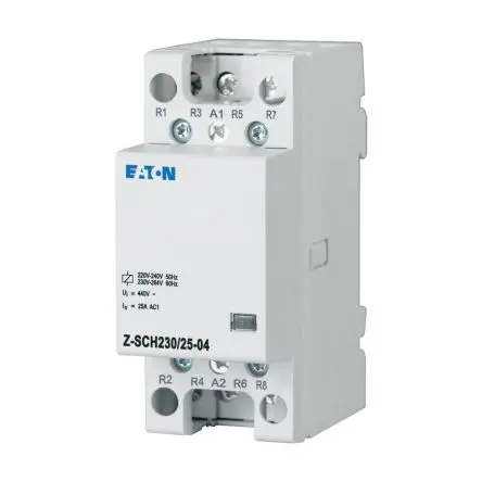 Produktfoto 1 von Eaton Z-SCH Einbauschutz 230V ac-Spule, 3-polig, 440V / 25 A 195.5V, 253 V 4 Öffner Umkehrend 1-Hilfskontakte