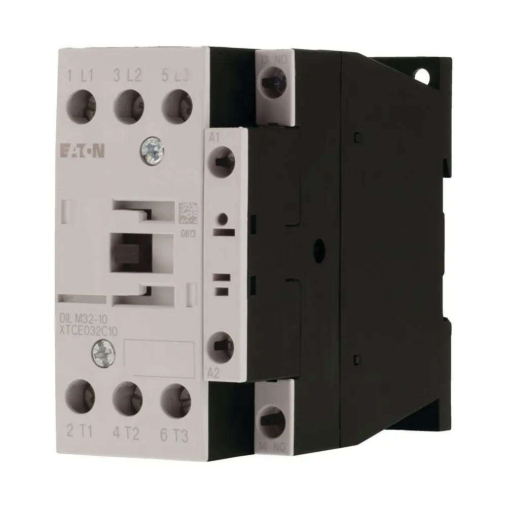 Produktfoto 1 von Eaton DILM Schütz 240 V-Spule, 3-polig, 400V 17 kW 1 Schließer Umkehrend 1-Hilfskontakte