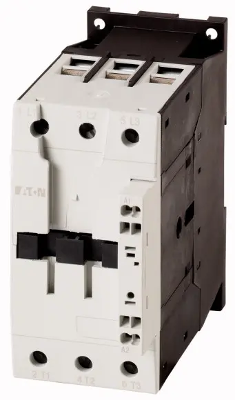 Produktfoto 1 von Eaton DILM Schütz 220/230 V ac/dc-Spule, 3-polig, 400V / 65 A 14 kW 1 Öffner Umkehrend