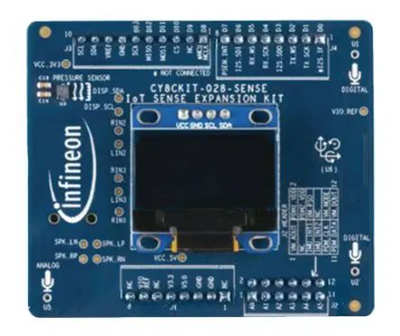 Produktfoto 1 von Infineon Arduino Uno IOT Sense-Erweiterungskit, Evaluierungsplatine Microcontroller Development Kit,