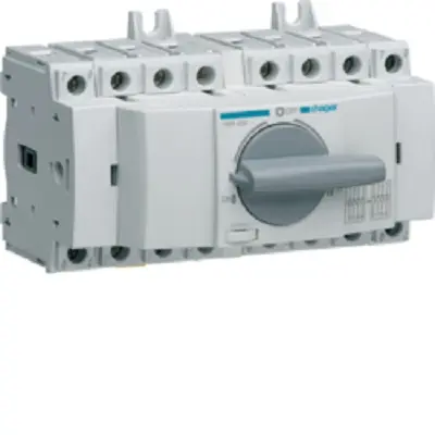 Produktfoto 1 von Hager Umschalter 4P-polig 40A DIN-Schiene IP 20 26kW
