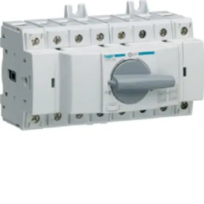 Produktfoto 1 von Hager HIM406 Trennschalter 4-polig Kabel 63A 41 kW Grau IP20
