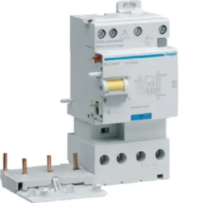 Produktfoto 1 von Hager BFC FI-Schutzschalter, 3-polig, 40A, 300 mA Typ AC EN 61009-1