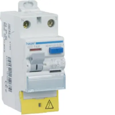 Produktfoto 1 von Hager CDC RCD/FI-Schalter, 2-polig, 40A, 30 mA Typ AC EN 61008-1