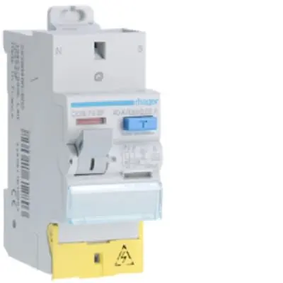 Produktfoto 1 von Hager CDS RCD/FI-Schalter, 2-polig, 40A, 30 mA Typ A EN 61008-1