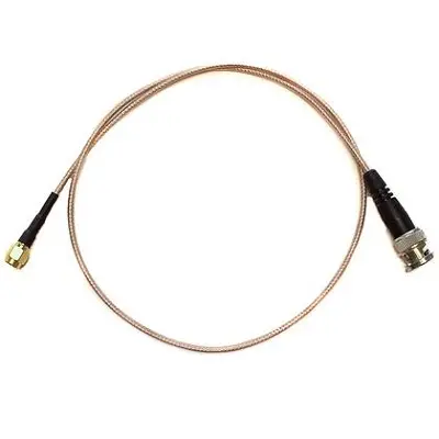 Produktfoto 1 von Mueller Electric Geschirmt Koaxialkabel, 50 Ω, 6 in, Silber