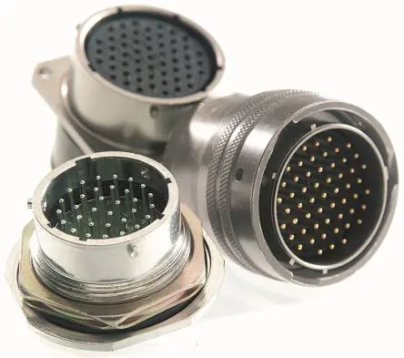 Produktfoto 1 von Amphenol Air LB, PT Kupferlegierung Rundsteckverbinder Gerade, 2-polig, 850V, Gehäuse 16 Buchse, MIL-DTL-26482, Silber