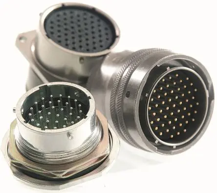 Produktfoto 1 von Amphenol Air LB, PT Kupferlegierung Rundsteckverbinder Gerade, 23-polig, 850V, Gehäuse 16 Stecker, MIL-DTL-26482, Silber