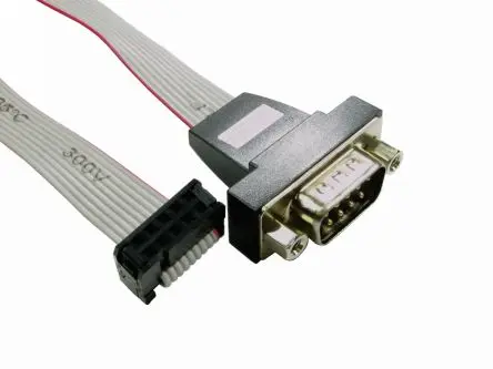 Produktfoto 1 von RS PRO RS PRO Serielles Kabel / D-Sub, 9-polig Buchse / D9 Stecker, 300 mm Polyvinylchlorid, Grau, RoHS, CE, REACH, UKCA