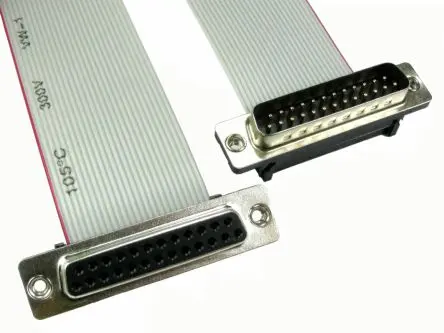 Produktfoto 1 von RS PRO RS PRO Serielles Kabel / D-Sub, 25-polig Buchse / D25 Stecker, 500 mm Polyvinylchlorid, Grau, RoHS, REACH, CE,