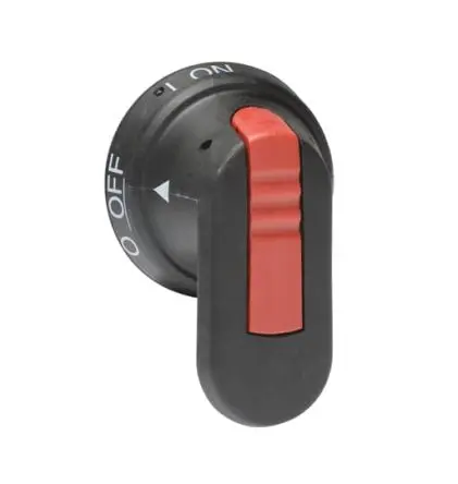 Produktfoto 1 von ABB Schwarz 1SCA0 Drehgriff für Seitenachse 6 mm 65 mm, IP65