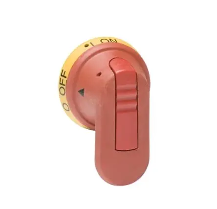 Produktfoto 1 von ABB Rot, Gelb 1SCA0 Drehgriff für 6 mm Seitenachse 65 mm, IP65
